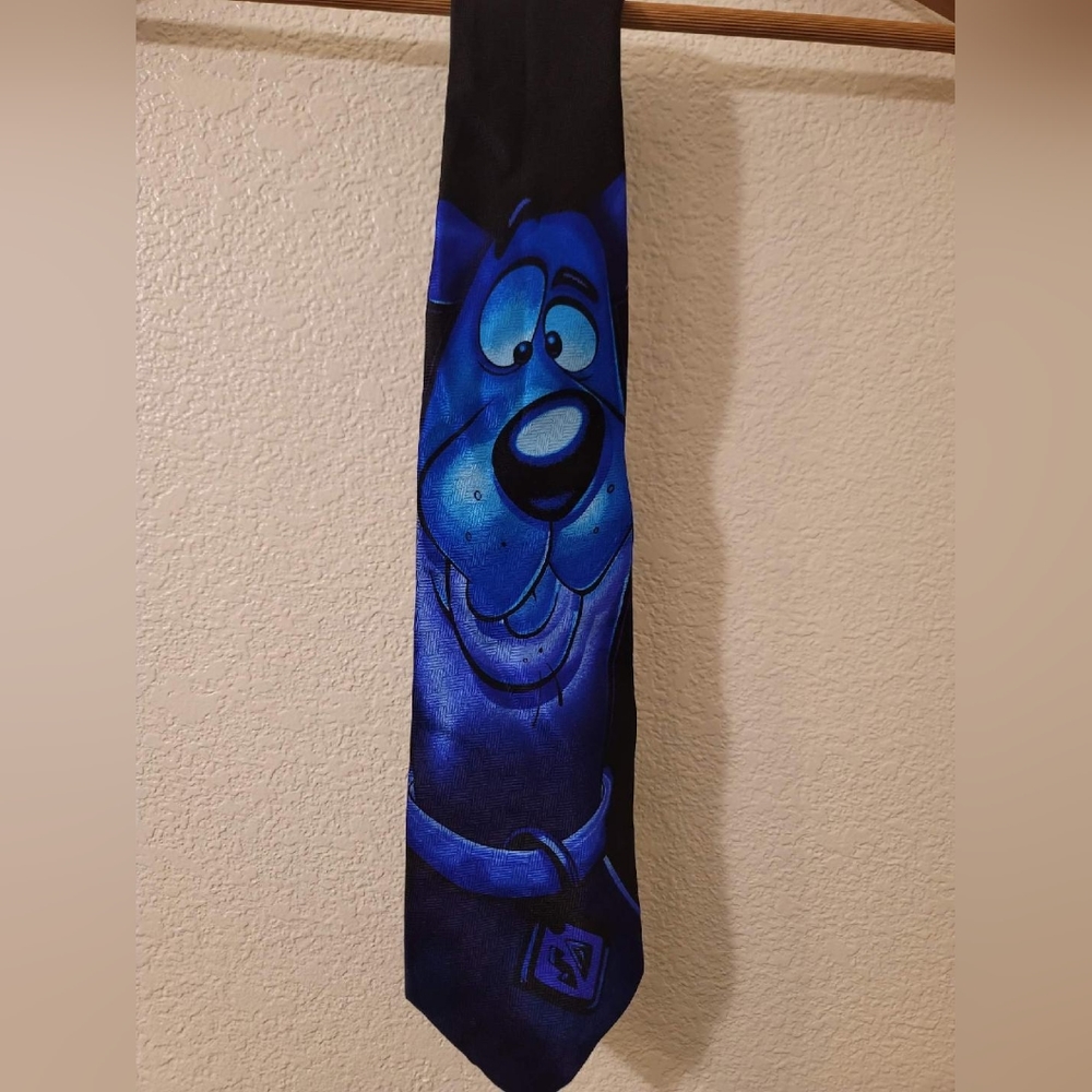Vintage Scooby-Doo Tie 100% Silk